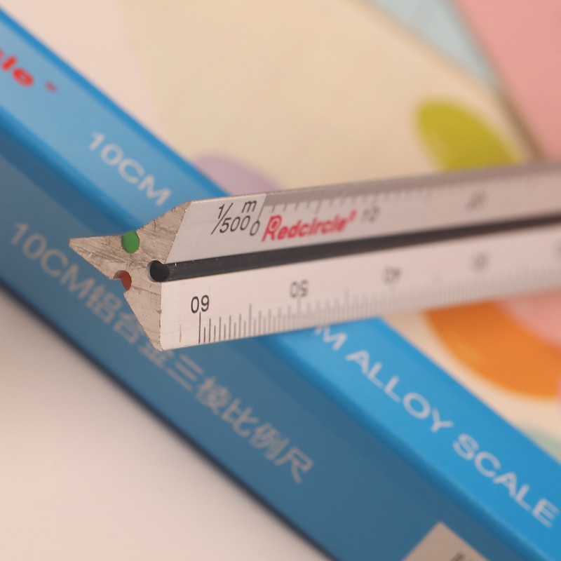 2PCS REDCIRCLE ˷̴ ձ డ Ը  10cm 1:100-600 ﰢ ݼ Ը